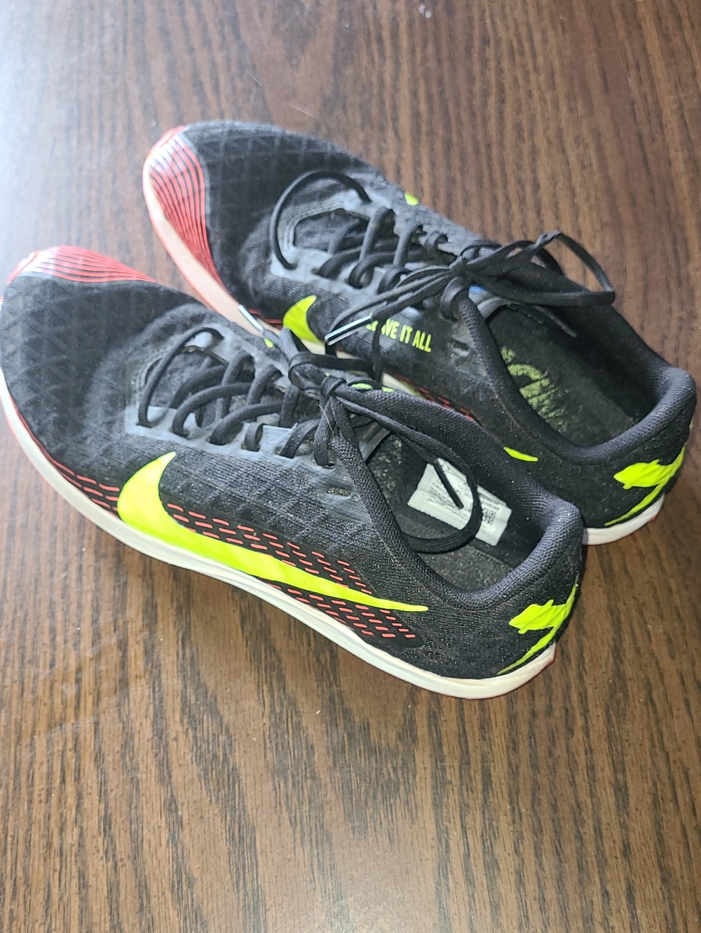 Nike Womens Track Shoes With Spikes Size 6.5